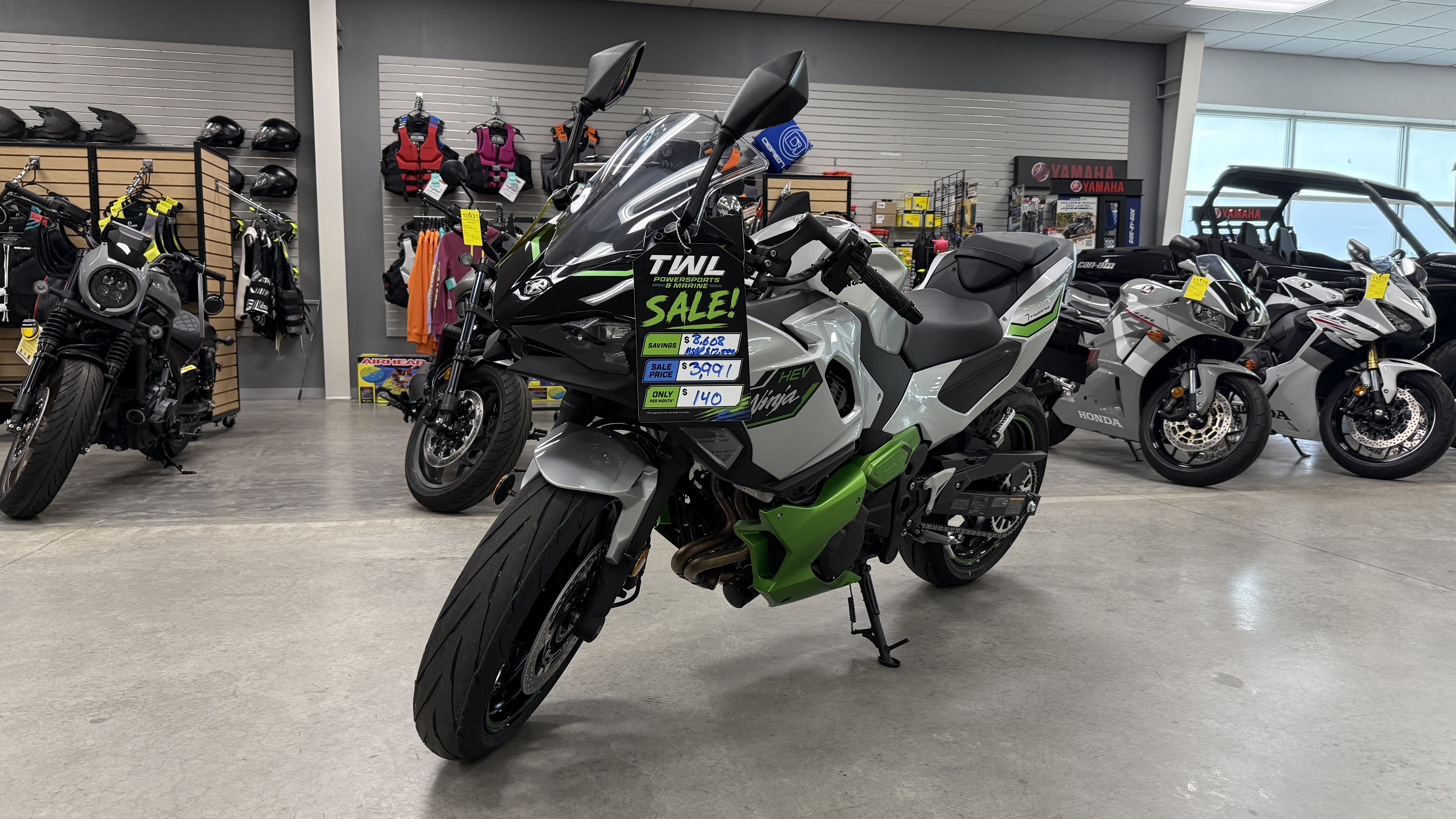 2024 Kawasaki NINJA 7 HYBRID ABS MOTORCYCLE