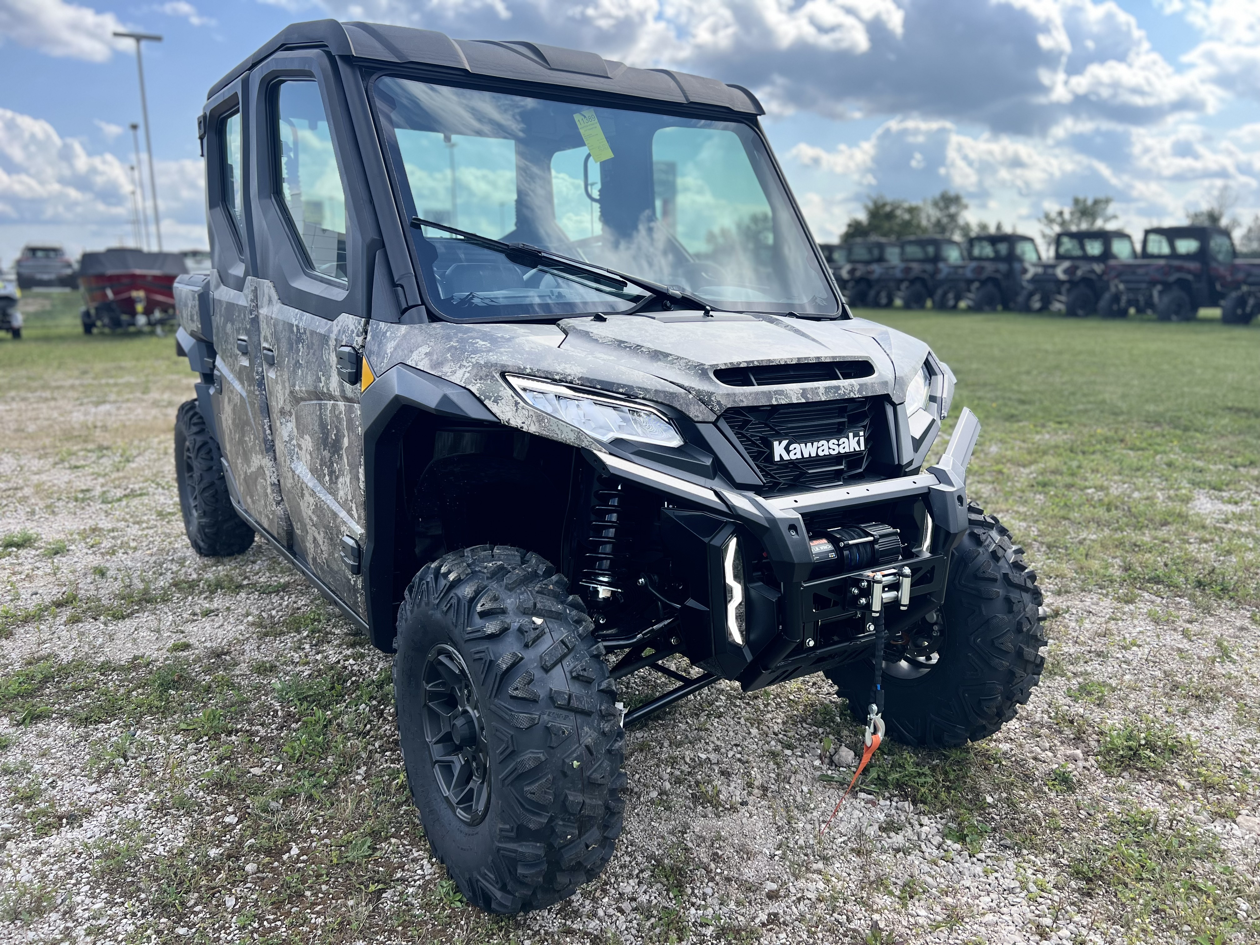 2026 Kawasaki RIDGE CREW HVAC CAMO UTILITY