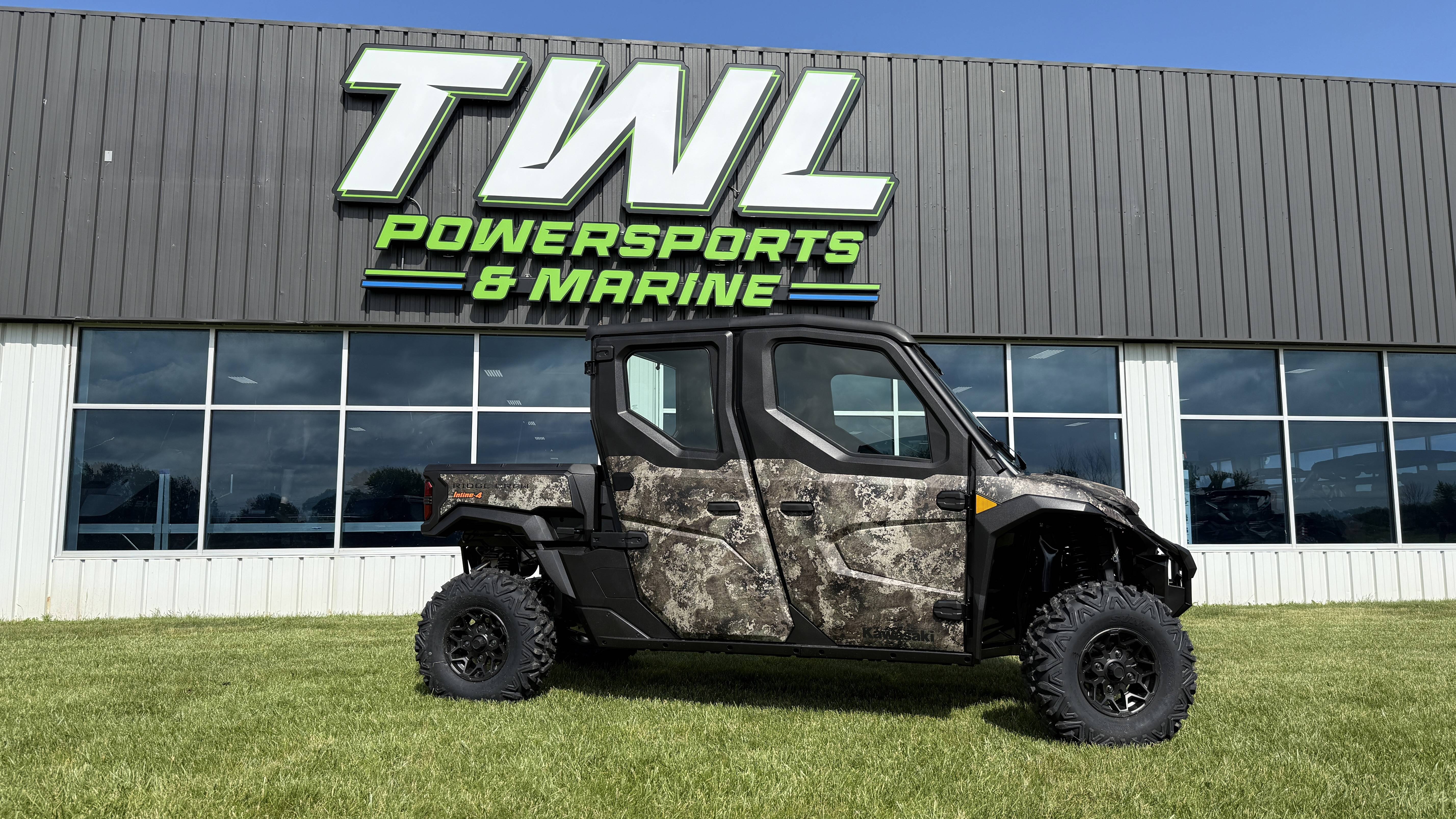 2026 Kawasaki RIDGE CREW HVAC CAMO UTILITY