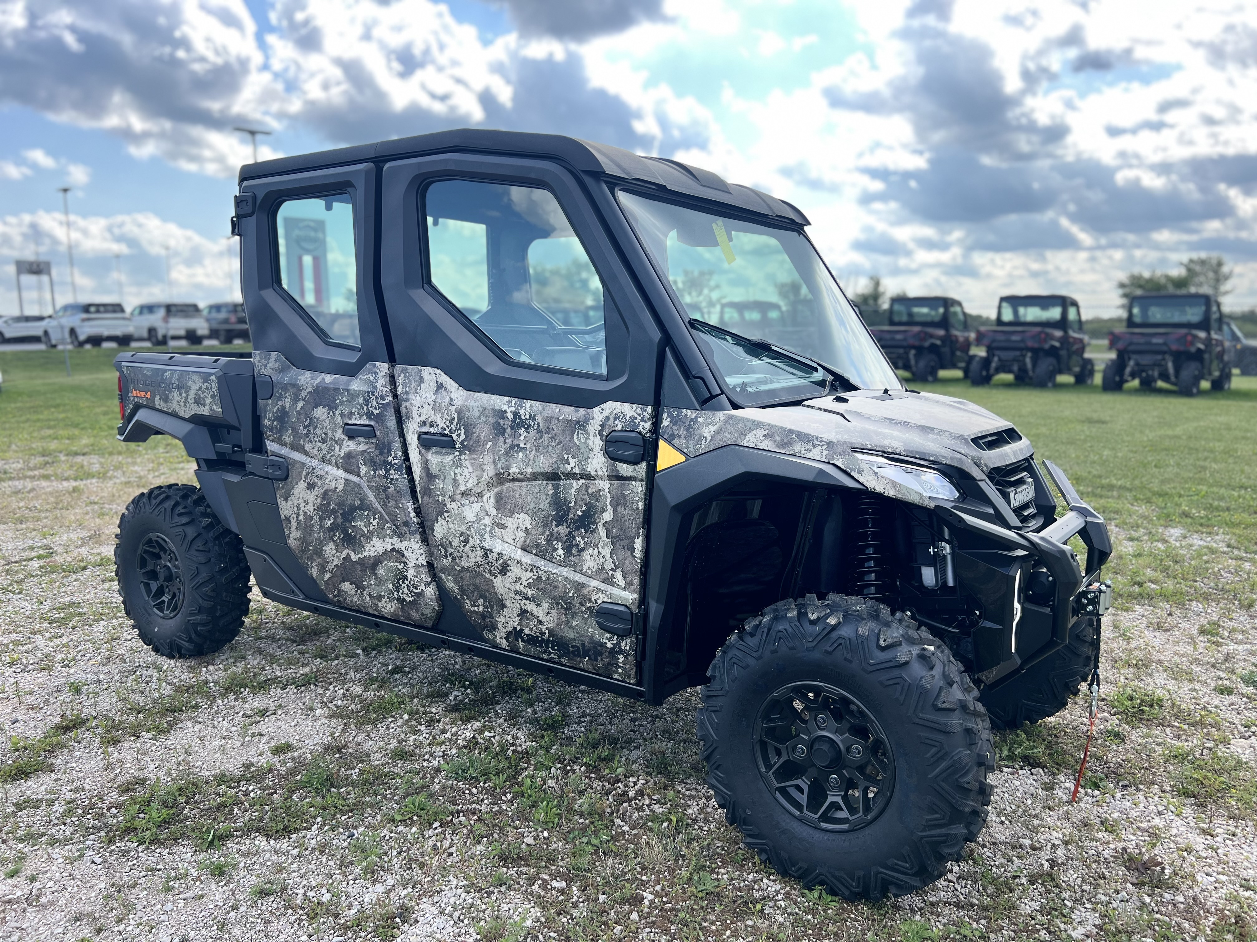 2026 Kawasaki RIDGE CREW HVAC CAMO UTILITY