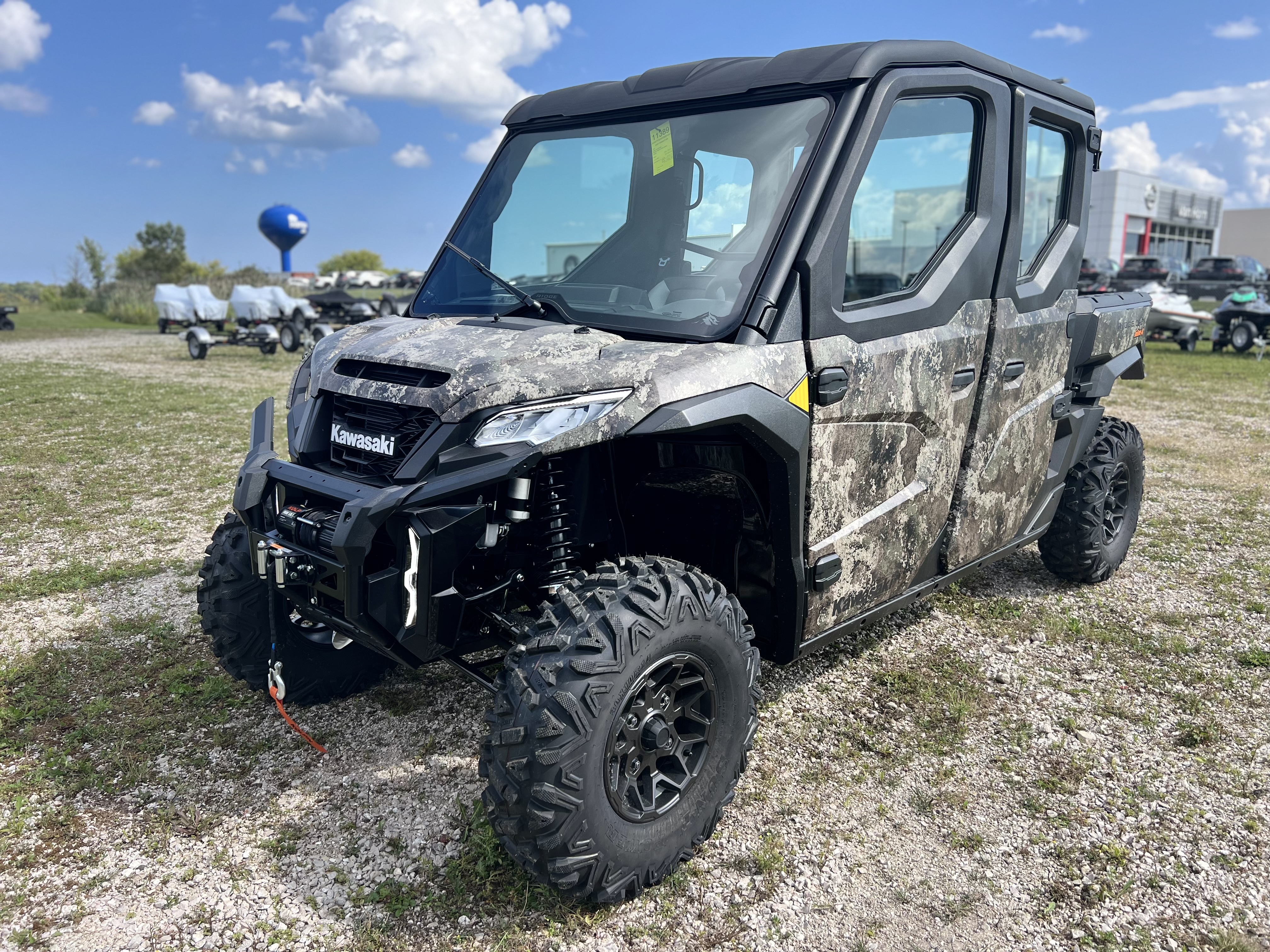 2026 Kawasaki RIDGE CREW HVAC CAMO UTILITY