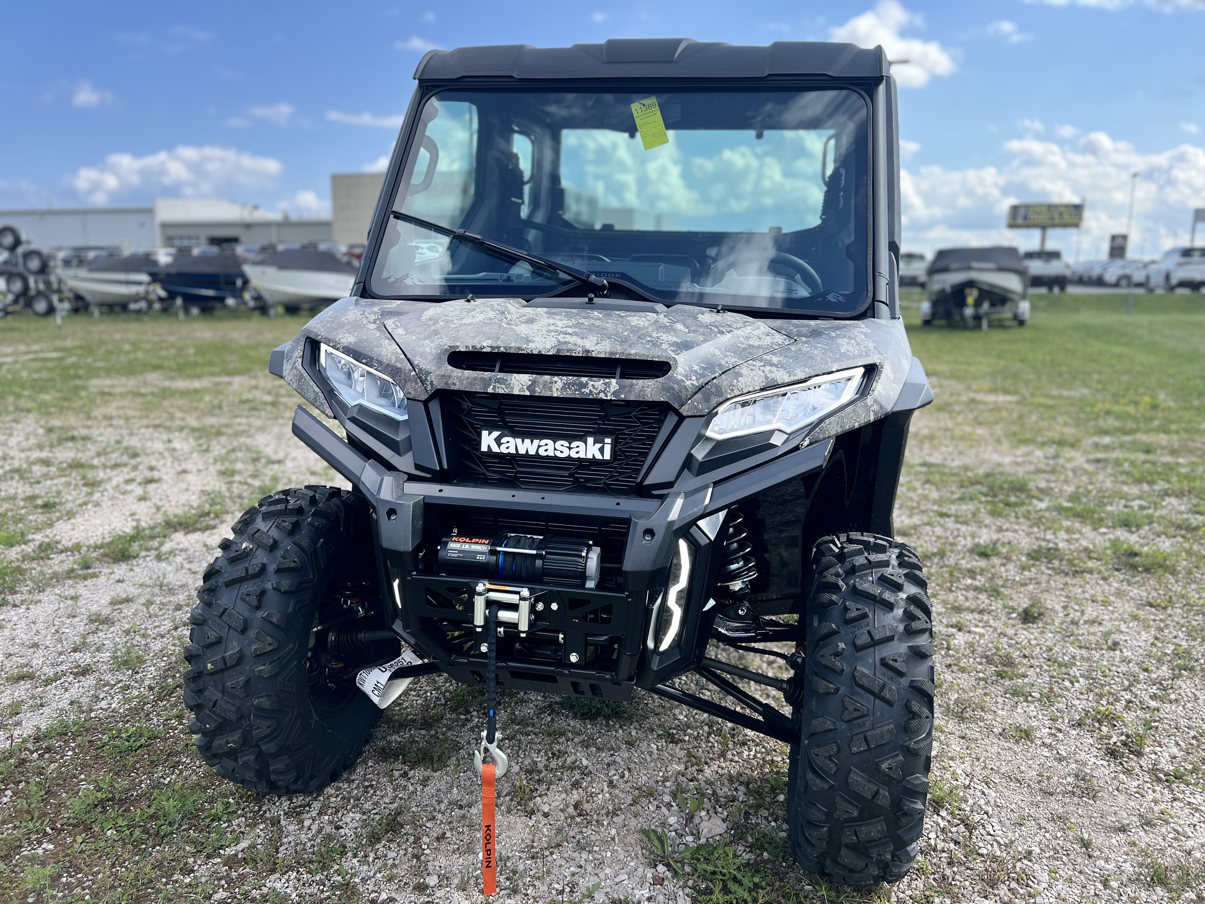 2026 Kawasaki RIDGE CREW HVAC CAMO UTILITY