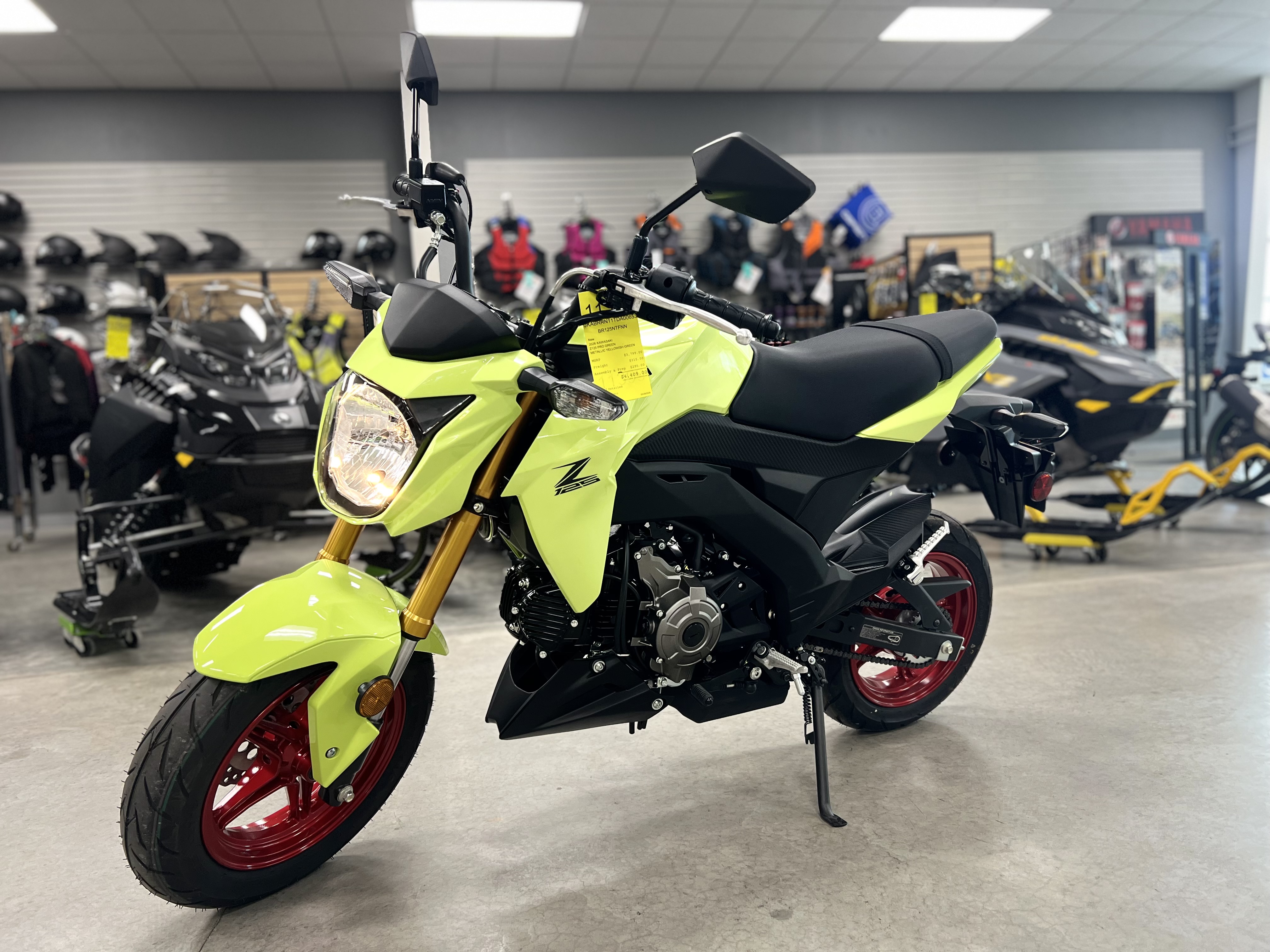 2026 Kawasaki Z125 PRO MOTORCYCLE
