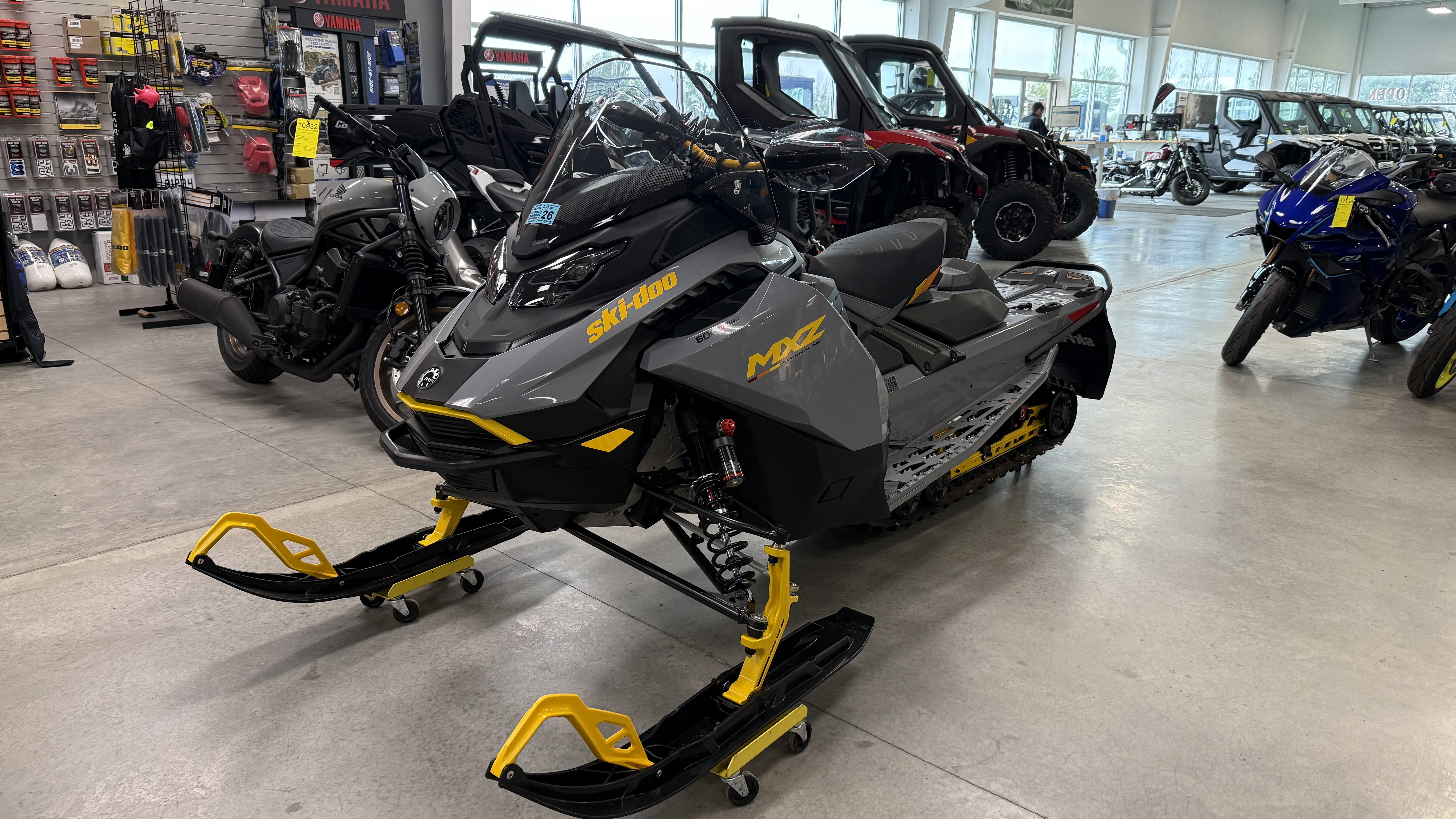 2026 Ski-Doo MXZ Adrenaline with Blizzard Package 600R E-TEC SNOWMOBILE