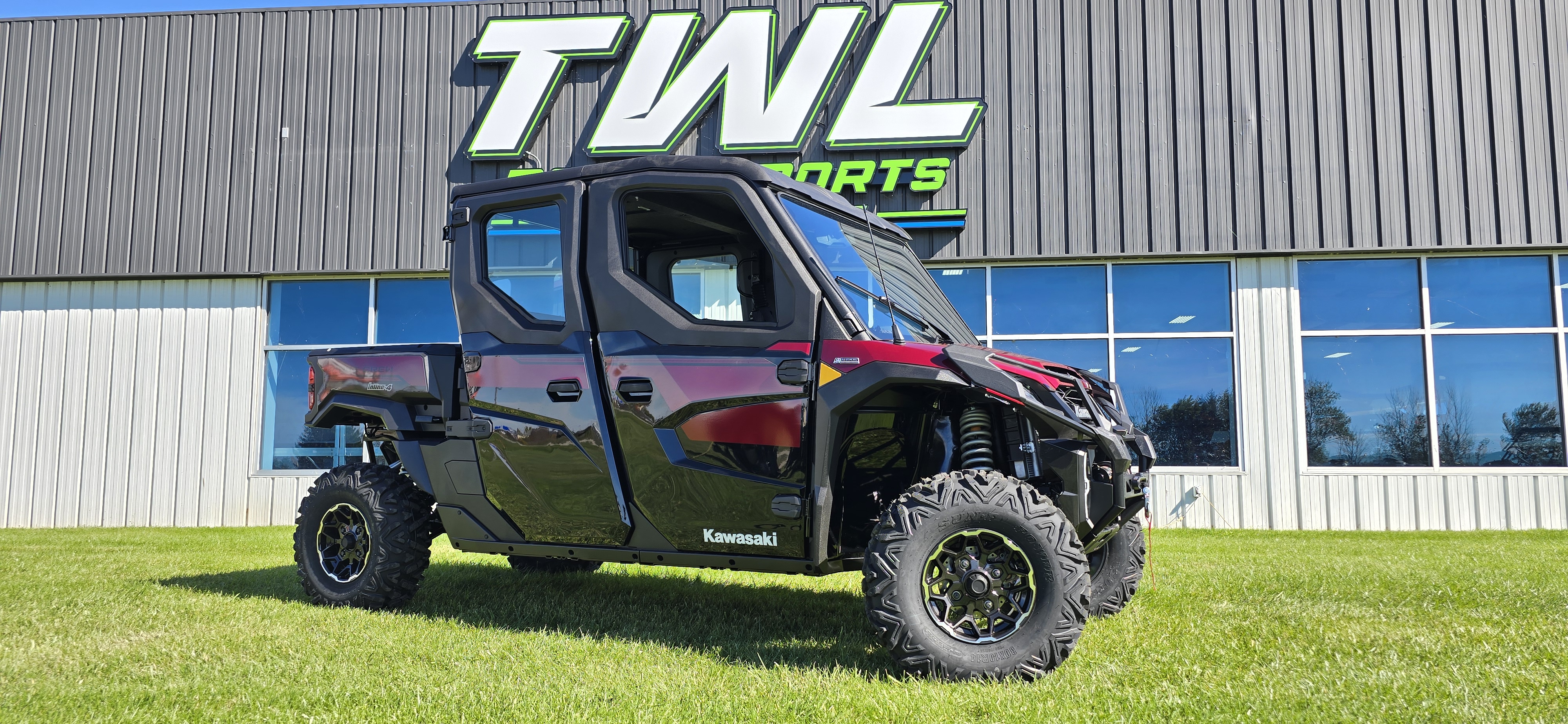 2026 Kawasaki Ridge Crew Platinum Ranch HVAC UTILITY