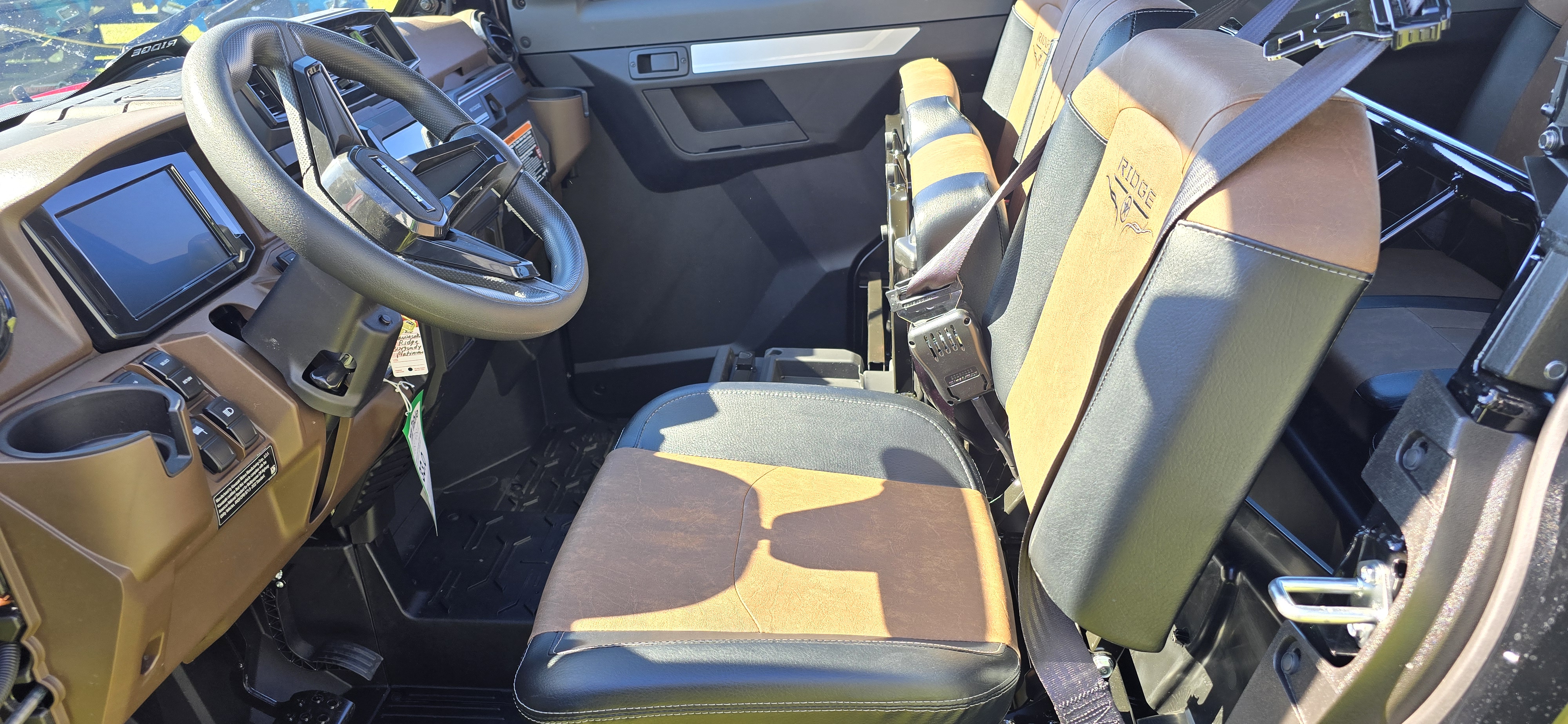 2026 Kawasaki Ridge Crew Platinum Ranch HVAC UTILITY