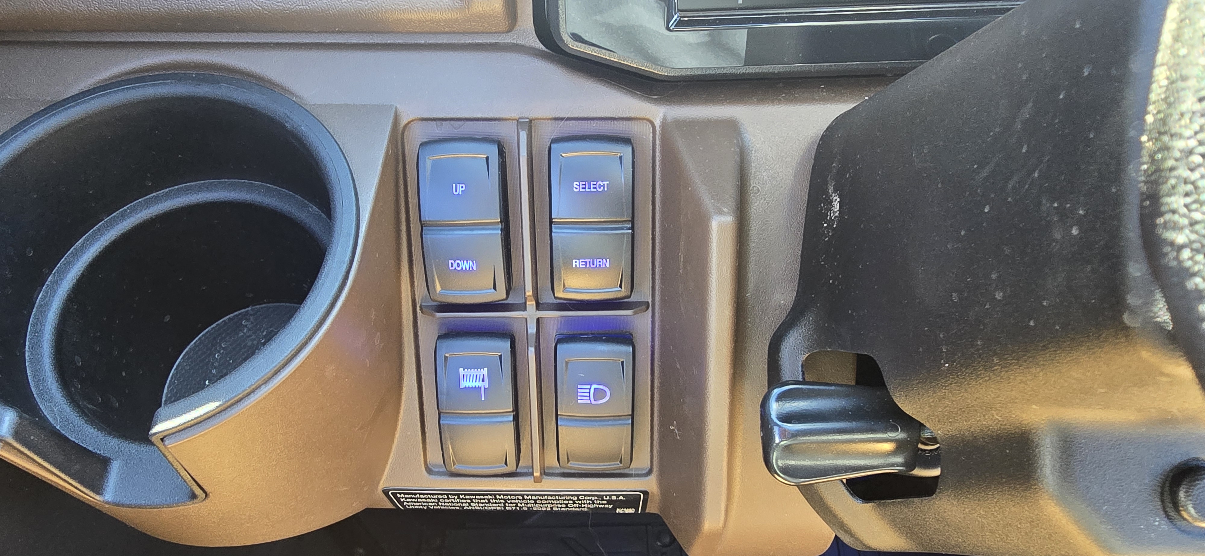 2026 Kawasaki Ridge Crew Platinum Ranch HVAC UTILITY