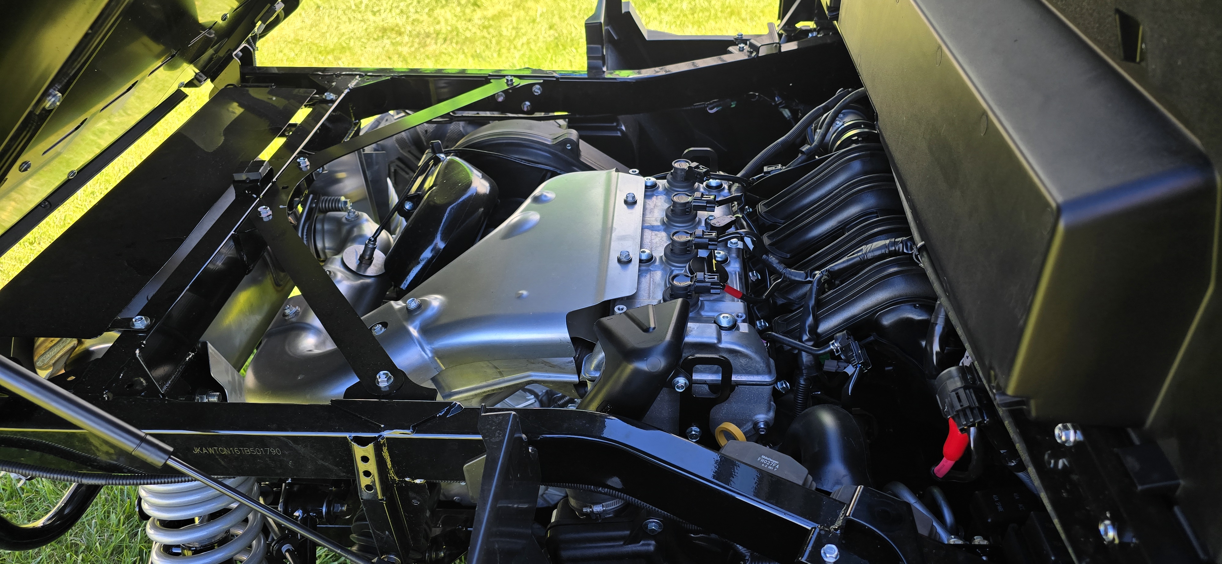 2026 Kawasaki Ridge Crew Platinum Ranch HVAC UTILITY