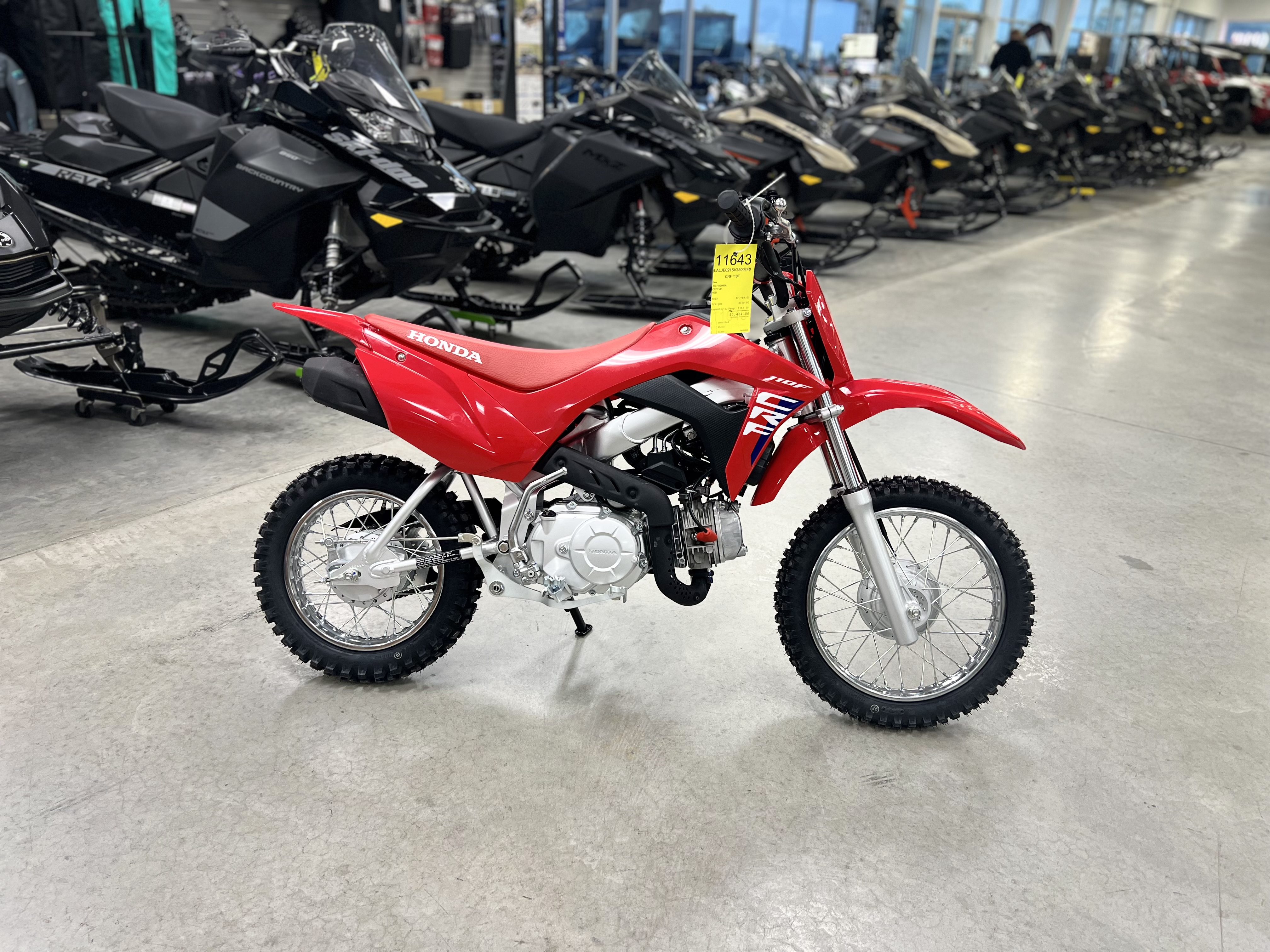 2027 Honda CRF110F MOTORCYCLE
