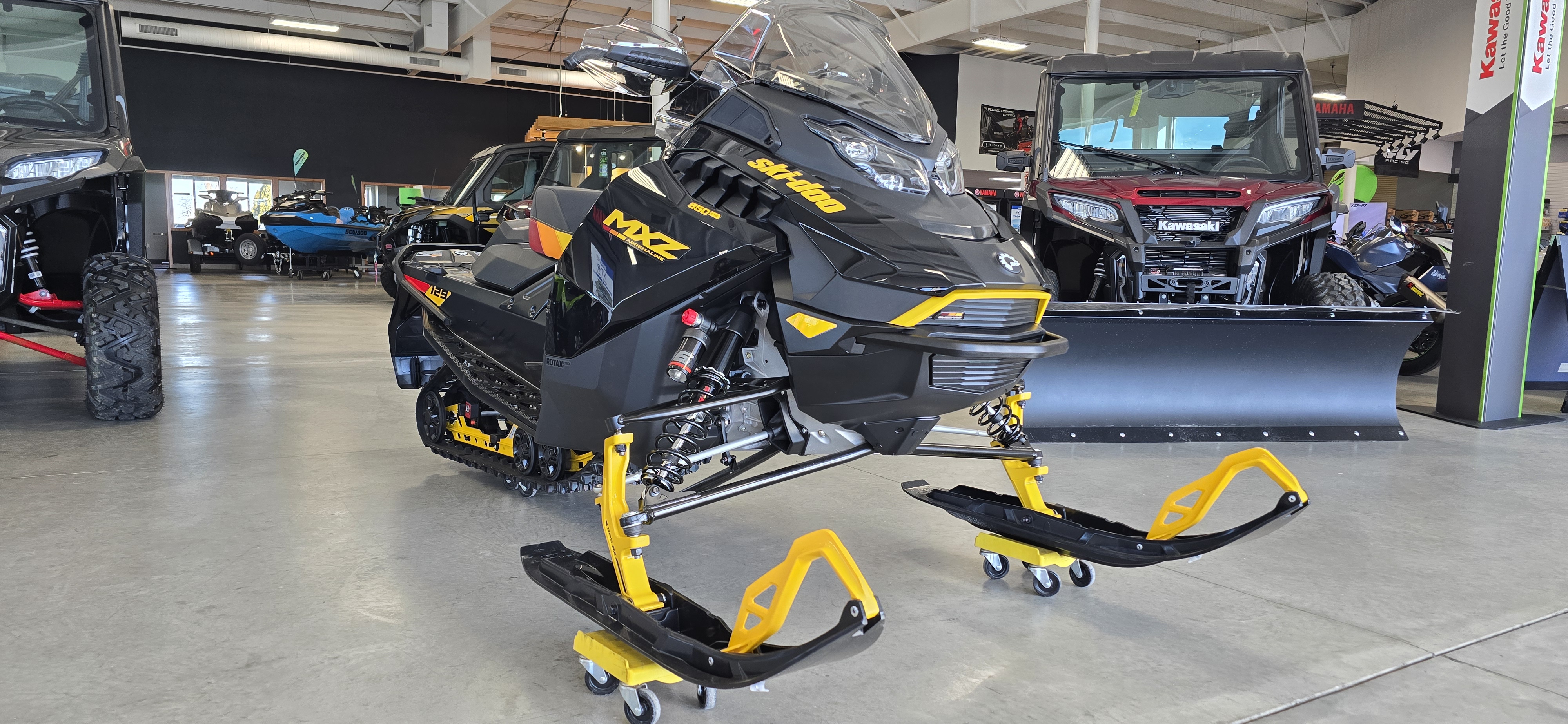 2027 Ski-Doo MXZ Adrenaline with Blizzard Package 129 850 E-TEC Ice Ripper XT 1.25 in SNOWMOBILE