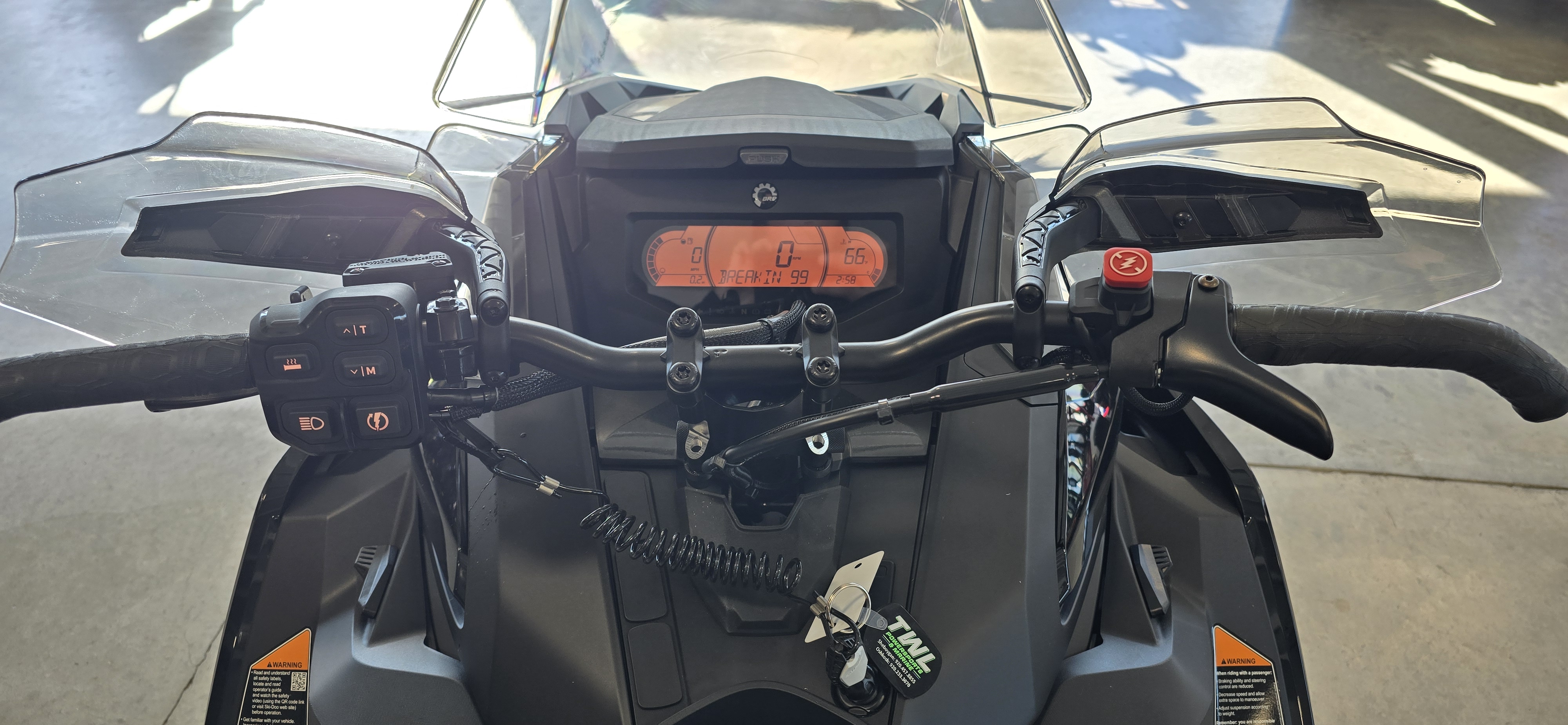 2027 Ski-Doo MXZ Adrenaline with Blizzard Package 129 850 E-TEC Ice Ripper XT 1.25 in SNOWMOBILE