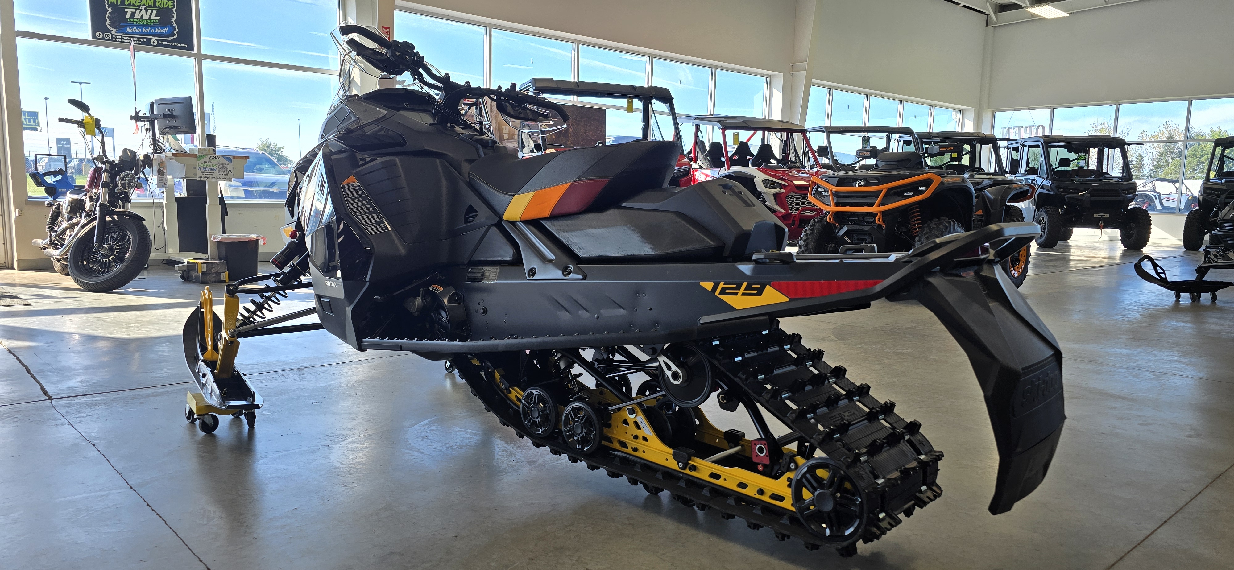 2027 Ski-Doo MXZ Adrenaline with Blizzard Package 129 850 E-TEC Ice Ripper XT 1.25 in SNOWMOBILE
